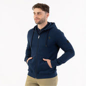 BR Felpa con cappuccio e zip Keanu Uomini Pageant Blue BR Felpa con cappuccio e zip Keanu Uomini Pageant Blue