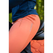 BR Leggings da Equitazione Kimore Full Grip Mecca Orange BR Leggings da Equitazione Kimore Full Grip Mecca Orange