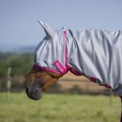 Bucas Buzz-Off Fly Mask Blue/Blossom Bucas Buzz-Off Fly Mask Blue/Blossom