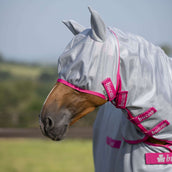 Bucas Buzz-Off Fly Mask Blue/Blossom Bucas Buzz-Off Fly Mask Blue/Blossom
