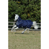 Bucas Freedom Turnout Full Neck 300g Blu marino/Argento Bucas Freedom Turnout Full Neck 300g Blu marino/Argento