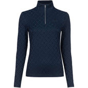 Cavallo Maglia CavalDarsha Maniche Lunghe Blu scuro Cavallo Maglia CavalDarsha Maniche Lunghe Blu scuro