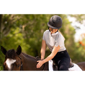 Charles Owen Casco da equitazione Kylo Wide Peak Black Matte/Black Gloss Charles Owen Casco da equitazione Kylo Wide Peak Black Matte/Black Gloss