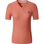 Covalliero T-Shirt SS25 Corallo Covalliero T-Shirt SS25 Corallo
