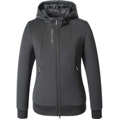 Covalliero Felpa con cappuccio e zip AW26 Nero Covalliero Felpa con cappuccio e zip AW26 Nero