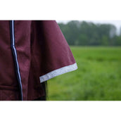 EQUITHÈME Tappeto da Esterno 1200D 300g High Neck Borgogna EQUITHÈME Tappeto da Esterno 1200D 300g High Neck Borgogna