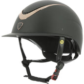 EQUITHÈME Casco da equitazione Wings Mips Oro rosa/nero EQUITHÈME Casco da equitazione Wings Mips Oro rosa/nero