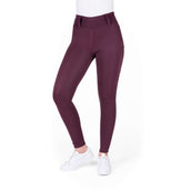 EQUITHÈME Leggings da Equitazione Alize Full Grip Viola EQUITHÈME Leggings da Equitazione Alize Full Grip Viola
