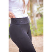 Pénélope Leggings da Equitazione Delphe Full Grip Nero Pénélope Leggings da Equitazione Delphe Full Grip Nero