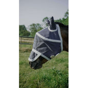 EQUITHÈME Maschera Antimosche Hoop con Protezione UV Navy EQUITHÈME Maschera Antimosche Hoop con Protezione UV Navy