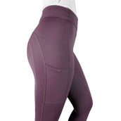 EQUITHÈME Leggings da Equitazione Birdy Full Grip Lilla EQUITHÈME Leggings da Equitazione Birdy Full Grip Lilla