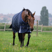 EQUITHÈME Tappeto da Esterno Pro Series Tyrex 1680D 220g con collo Navy EQUITHÈME Tappeto da Esterno Pro Series Tyrex 1680D 220g con collo Navy