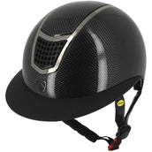 EQUITHÈME Casco da equitazione Airy LM Mips Nero/Carbonio EQUITHÈME Casco da equitazione Airy LM Mips Nero/Carbonio