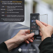 Equilibrium Cuscinetto massaggiante Heatsense Grigio Equilibrium Cuscinetto massaggiante Heatsense Grigio