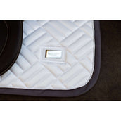 Equestrian Stockholm Sottosella Modern saltando Bianco/Dark Violet Equestrian Stockholm Sottosella Modern saltando Bianco/Dark Violet