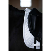 Equestrian Stockholm Sottosella Modern Dressage White Silver Equestrian Stockholm Sottosella Modern Dressage White Silver
