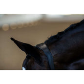 Equestrian Stockholm Capezzina Glimmer Anatomic Leather Nero Equestrian Stockholm Capezzina Glimmer Anatomic Leather Nero