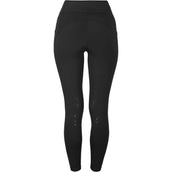 Equestrian Stockholm Leggings da Equitazione Movement Jump All Black Equestrian Stockholm Leggings da Equitazione Movement Jump All Black