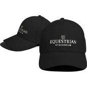Equestrian Stockholm Cappello Logo Nero/Bianco Equestrian Stockholm Cappello Logo Nero/Bianco