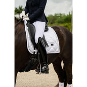Equestrian Stockholm Sottosella Dressage White Silver Equestrian Stockholm Sottosella Dressage White Silver