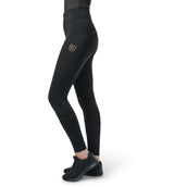 Equestrian Stockholm Leggings da Equitazione Movement Jump All Black Equestrian Stockholm Leggings da Equitazione Movement Jump All Black