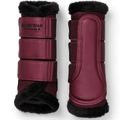 Equestrian Stockholm Parastinchi Fur Mesh Merlot Equestrian Stockholm Parastinchi Fur Mesh Merlot