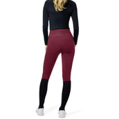 Equestrian Stockholm Leggings da Equitazione Movement Full Grip Merlot Equestrian Stockholm Leggings da Equitazione Movement Full Grip Merlot