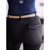 Equestrian Stockholm Leggings da Equitazione Premium Full Grip Nero Equestrian Stockholm Leggings da Equitazione Premium Full Grip Nero