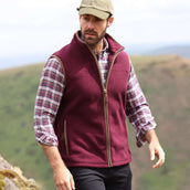 Aubrion by Shires Gilet Original Fleece Maroon Aubrion by Shires Gilet Original Fleece Maroon