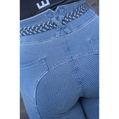 Harry's Horse Pantaloni da Equitazione Trendy Denim Full Grip Flint Stone Harry's Horse Pantaloni da Equitazione Trendy Denim Full Grip Flint Stone