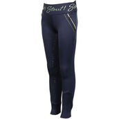 Harry's Horse Leggings da Equitazione Equitights STOUT! Lime Full Grip Navy Harry's Horse Leggings da Equitazione Equitights STOUT! Lime Full Grip Navy