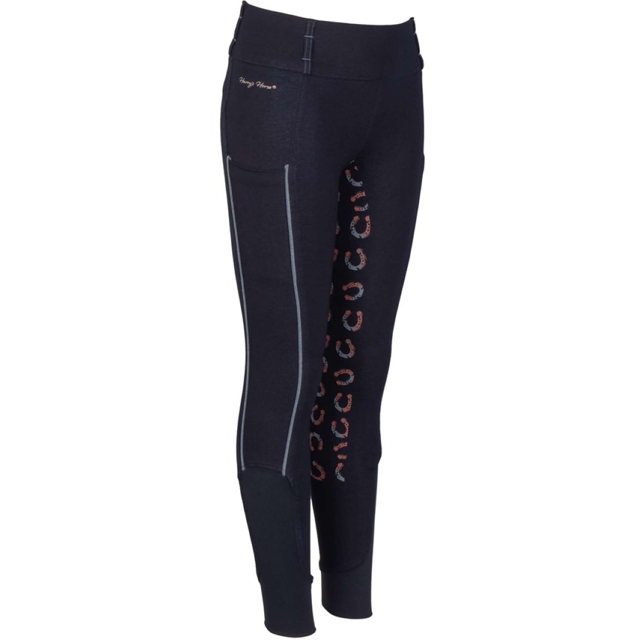 Harry's Horse Pantaloni da Equitazione Equitights Diva Mauvewood Denim Full Grip Collegiate-Blue Harry's Horse Pantaloni da Equitazione Equitights Diva Mauvewood Denim Full Grip Collegiate-Blue