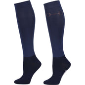 Harry's Horse Calze da Equitazione Bit Navy Harry's Horse Calze da Equitazione Bit Navy