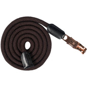 HKM Corda per cavezza Rosegold Glamour Con ganci anti-panico Marrone/Oro rosa HKM Corda per cavezza Rosegold Glamour Con ganci anti-panico Marrone/Oro rosa