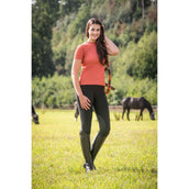 HKM T-Shirt Edinburgh Mesh Brandy HKM T-Shirt Edinburgh Mesh Brandy