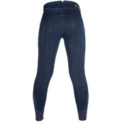 HKM Calzoni Aruba Denim Full Grip Blu scuro HKM Calzoni Aruba Denim Full Grip Blu scuro