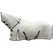 HKM Coperta Antimosche Rain II Collo Rimovibile Grigio HKM Coperta Antimosche Rain II Collo Rimovibile Grigio