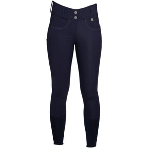 HKM Pantaloni da Equitazione Arezzo Full Grip Blu scuro HKM Pantaloni da Equitazione Arezzo Full Grip Blu scuro