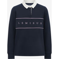 LeMieux Rugbyshirt Young Rider Riley Navy LeMieux Rugbyshirt Young Rider Riley Navy