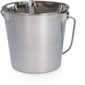 Agradi Secchio in acciaio inox lato piatto Acciaio inossidabile Agradi Secchio in acciaio inox lato piatto Acciaio inossidabile