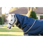 Amigo Turnout Rug 1200D Plus Pony 250g Navy/Titanium Grey/Silver Amigo Turnout Rug 1200D Plus Pony 250g Navy/Titanium Grey/Silver