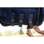 Rambo Optimo Coperta da scuderia Plus 400g Navy/Thunderstorm Grey/Silver Rambo Optimo Coperta da scuderia Plus 400g Navy/Thunderstorm Grey/Silver