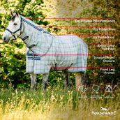 Horseware Coperta Antimosche Newmarket Pony Plus Marina di Witney Horseware Coperta Antimosche Newmarket Pony Plus Marina di Witney