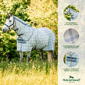 Horseware Coperta Antimosche Newmarket Pony Plus Marina di Witney Horseware Coperta Antimosche Newmarket Pony Plus Marina di Witney
