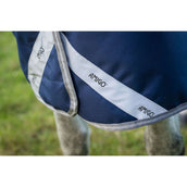 Amigo Turnout Rug FieldSafe Plus 1200D 100g Navy/Titanium Grey/Silver Amigo Turnout Rug FieldSafe Plus 1200D 100g Navy/Titanium Grey/Silver