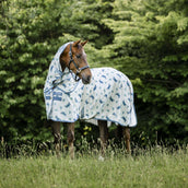 Amigo Copricollo Bug Rug Dragonfly Print/Silver/Blue/Sage Amigo Copricollo Bug Rug Dragonfly Print/Silver/Blue/Sage