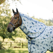 Amigo Bug Rug XL Plus Dragonfly Print/Silver/Blue/Sage Amigo Bug Rug XL Plus Dragonfly Print/Silver/Blue/Sage