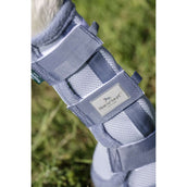 Horseware Fly Boots Set of 2 Heather Blue/Blue/Silver Horseware Fly Boots Set of 2 Heather Blue/Blue/Silver