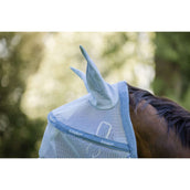 Rambo Fly Mask Heather Blue/Blue/Silver Rambo Fly Mask Heather Blue/Blue/Silver