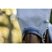 Amigo Fly Mask Heather Blue/Blue/Silver Amigo Fly Mask Heather Blue/Blue/Silver